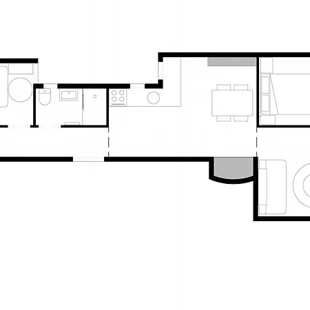 Modern Flat Plaza Espana アパート
